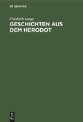 Cover: Geschichten aus dem Herodot - De Gruyter