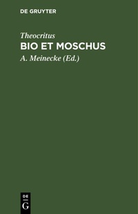 Enlarge image Cover: Bio Et Moschus - De Gruyter