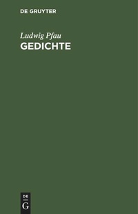 Enlarge image Cover: Gedichte - De Gruyter