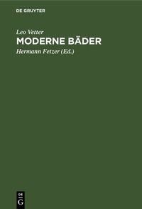 Abbildung von: Moderne Bäder - De Gruyter