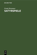 Cover: Satyrspiele - De Gruyter