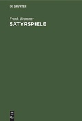 Cover: Satyrspiele - De Gruyter
