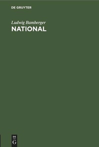 Enlarge image Cover: National - De Gruyter