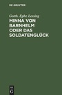 Cover: Minna von Barnhelm oder das Soldatenglück - De Gruyter