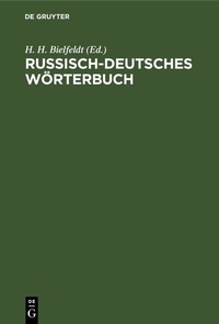 Abbildung von: Russisch-deutsches Wörterbuch - De Gruyter
