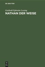 Cover: Nathan der Weise - De Gruyter