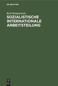 Cover: Sozialistische internationale Arbeitsteilung - De Gruyter