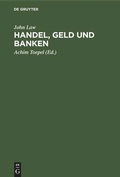 Cover: Handel, Geld und Banken - De Gruyter