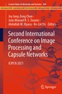 Cover: Second International Conference on Image Processing and Capsule Networks - Springer