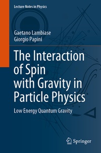 Abbildung von: The Interaction of Spin with Gravity in Particle Physics - Springer