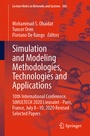 Cover: Simulation and Modeling Methodologies, Technologies and Applications - Springer