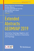 Cover: Extended Abstracts GEOMVAP 2019 - Birkh&auml;user