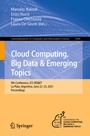 Cover: Cloud Computing, Big Data & Emerging Topics - Springer