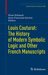 Abbildung von: Louis Couturat: The History of Modern Symbolic Logic and Other French Manuscripts - Birkhäuser