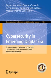 Enlarge image Cover: Cybersecurity in Emerging Digital Era - Springer