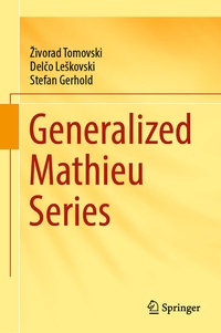 Abbildung von: Generalized Mathieu Series - Springer