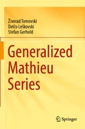 Cover: Generalized Mathieu Series - Springer