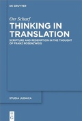 Cover: Thinking in Translation - De Gruyter
