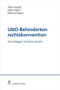 Abbildung von: UNO-Behindertenrechtskonvention - Stämpfli Verlag