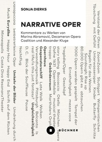 Abbildung von: Narrative Oper - Büchner-Verlag