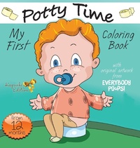 Enlarge image Cover: My First Potty Time Coloring Book - Suteki Creative