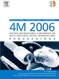 Cover: 4M 2006 - Second International Conference on Multi-Material Micro Manufacture - Elsevier