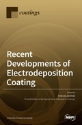 Cover: Recent Developments of Electrodeposition Coating - MDPI AG