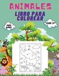Cover: Animales Libro para Colorear para Ninos, Edad 3+ - Piscovei Victor
