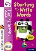 Cover: Progress with Oxford: Starting to Write Words - Oxford University Press