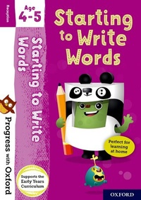 Enlarge image Cover: Progress with Oxford: Starting to Write Words - Oxford University Press