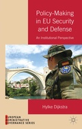 Cover: Policy-Making in EU Security and Defense - Palgrave Macmillan