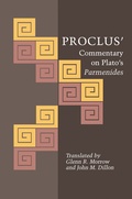 Cover: Proclus' Commentary on Plato's Parmenides - Princeton University Press