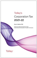 Cover: Tolley's Corporation Tax 2021-22 Main Annual - Tolley