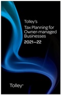 Cover: Tolley's Tax Planning for Owner-Managed Businesses 2021-22 - Tolley