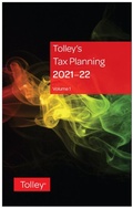 Cover: Tolley's Tax Planning 2021-22 - Tolley