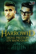 Cover: Harrowed (Haunts and Hoaxes, #2) - Prescourt Books