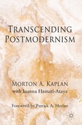 Cover: Transcending Postmodernism - Palgrave Macmillan