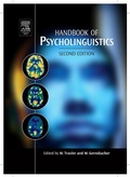 Cover: Handbook of Psycholinguistics - Academic Press
