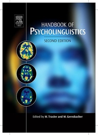 Abbildung von: Handbook of Psycholinguistics - Academic Press