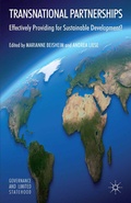 Cover: Transnational Partnerships - Palgrave Macmillan