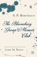 Cover: The Bloomsbury Group Memoir Club - Palgrave Macmillan
