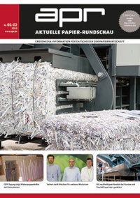 Abbildung von: apr Aktuelle Papier-Rundschau - P. Keppler Verlag