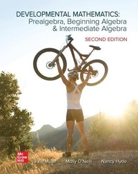 Abbildung von: Loose Leaf for Developmental Math: Prealgebra, Beginning Algebra & Intermediate Algebra - McGraw-Hill Companies
