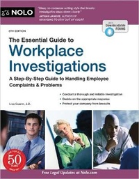 Enlarge image Cover: The Essential Guide to Workplace Investigations - NOLO