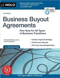 Cover: Business Buyout Agreements - NOLO