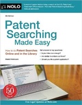 Cover: Patent Searching Made Easy - NOLO