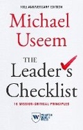 Cover: The Leader's Checklist, 10th Anniversary Edition - Wharton Digital Press