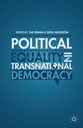Cover: Political Equality in Transnational Democracy - Palgrave MacMillan