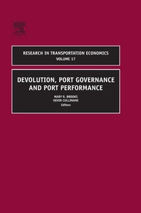 Enlarge image Cover: Devolution, Port Governance and Port Performance - Elsevier
