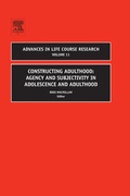 Cover: Constructing Adulthood - Elsevier